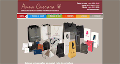 Desktop Screenshot of annacarrara.com.ar